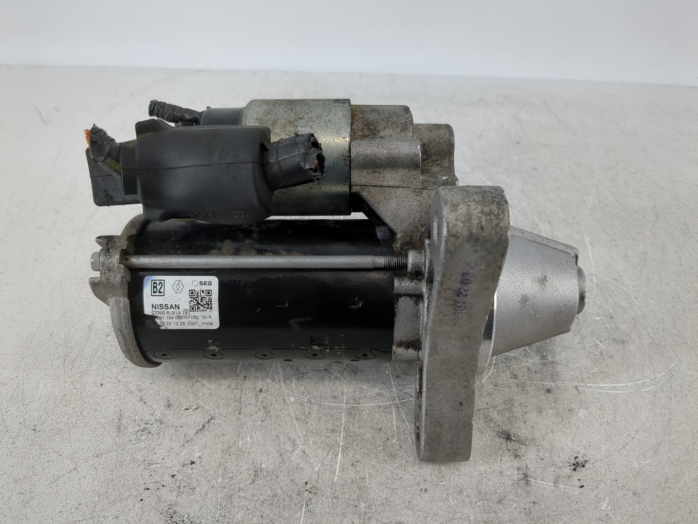 2020-2022 Nissan Sentra Car Starter Motor Solenoid OEM P/N:23300 6LB1A Fits Fits 2020 2021 2022 OEM Used Auto Parts - Oemuse