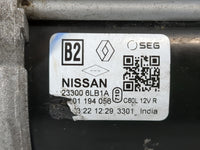 2020-2022 Nissan Sentra Car Starter Motor Solenoid OEM P/N:23300 6LB1A Fits Fits 2020 2021 2022 OEM Used Auto Parts - Oemuse