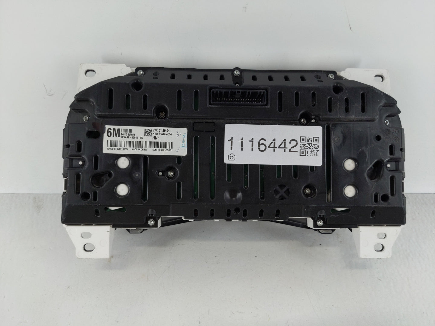 2020-2021 Nissan Sentra Instrument Cluster Speedometer Gauges P/N:24810 6LW0B Fits Fits 2020 2021 OEM Used Auto Parts - Oemu