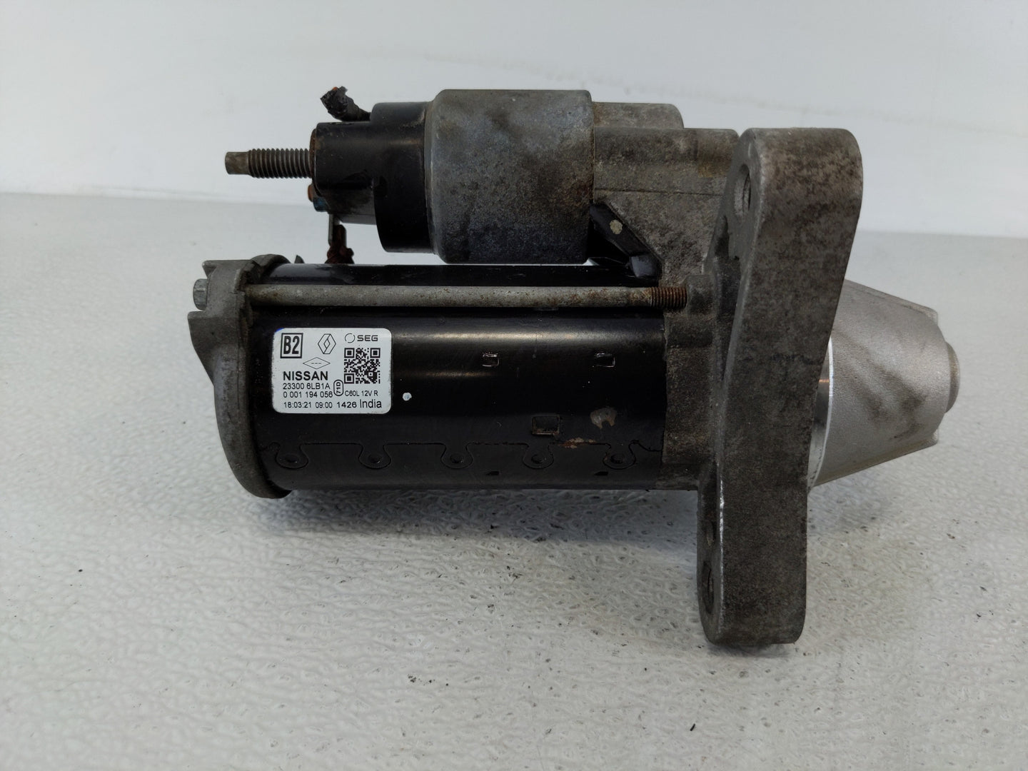 2020-2022 Nissan Sentra Car Starter Motor Solenoid OEM P/N:23300 6LB1A Fits Fits 2020 2021 2022 OEM Used Auto Parts - Oemuse