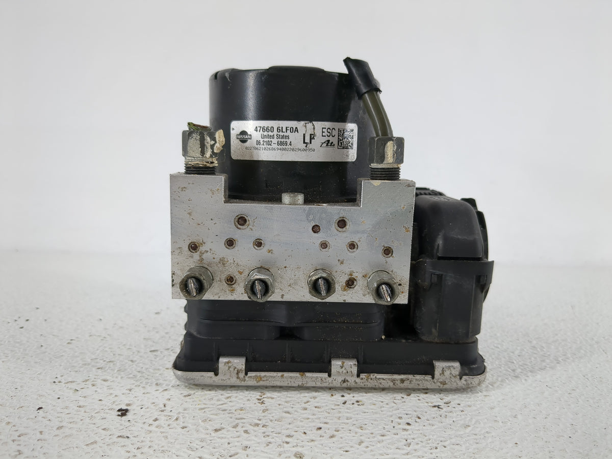 2020-2022 Nissan Sentra Anti-Lock Brake ABS Pump Module Actuator OEM P/N:47660 6LF0A Fits Fits 2020 2021 2022 OEM Used Auto 