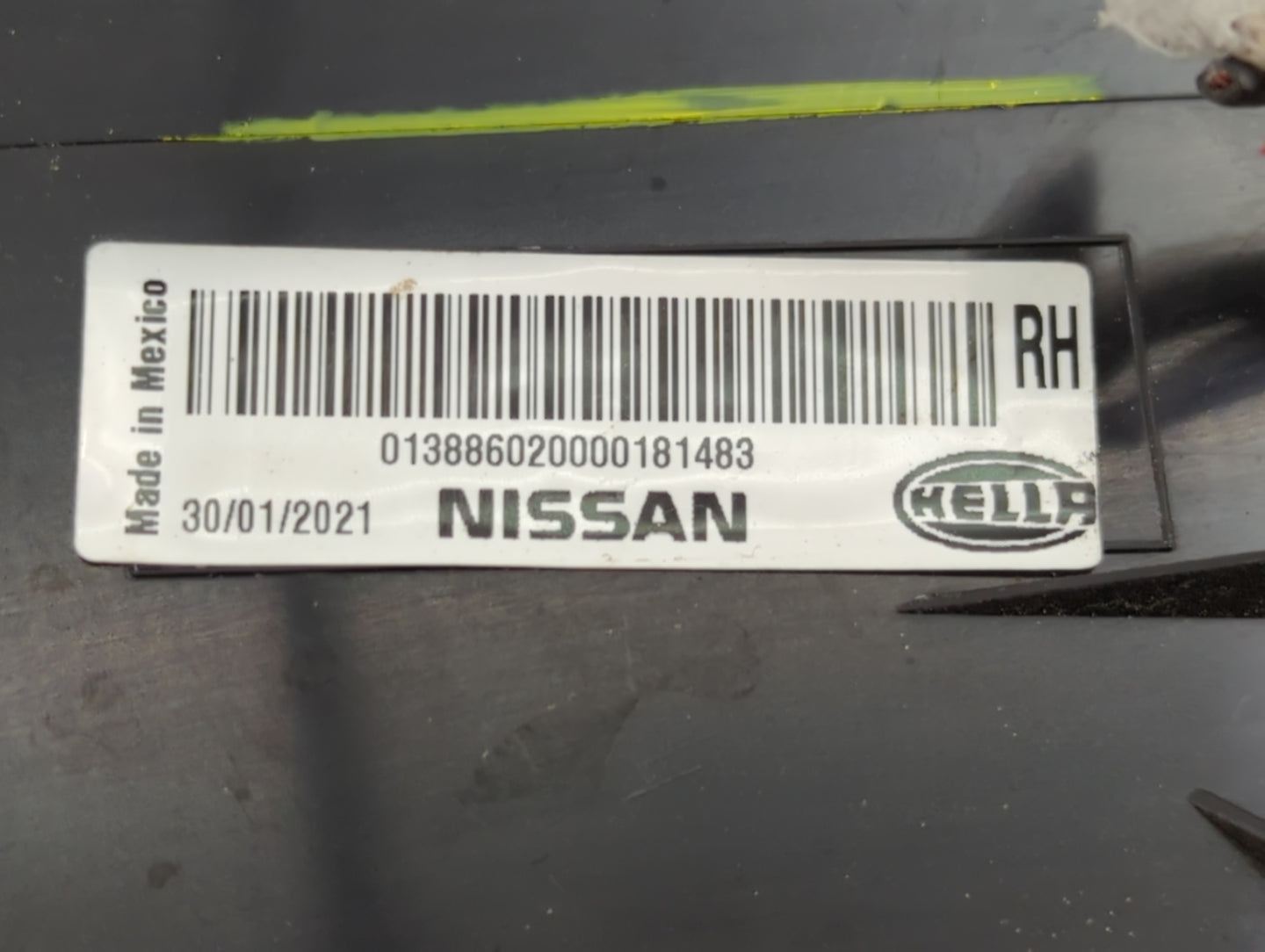 2020-2022 Nissan Sentra Tail Light Assembly Passenger Right OEM Fits Fits 2020 2021 2022 OEM Used Auto Parts - Oemusedautopa