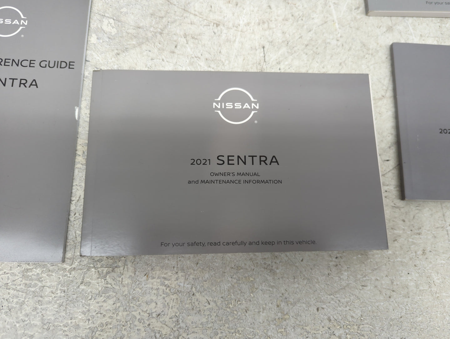 2021 Nissan Sentra Owners Manual Book Guide P/N:OM21EM-0B18U0 OEM Used Auto Parts - Oemusedautoparts1.com