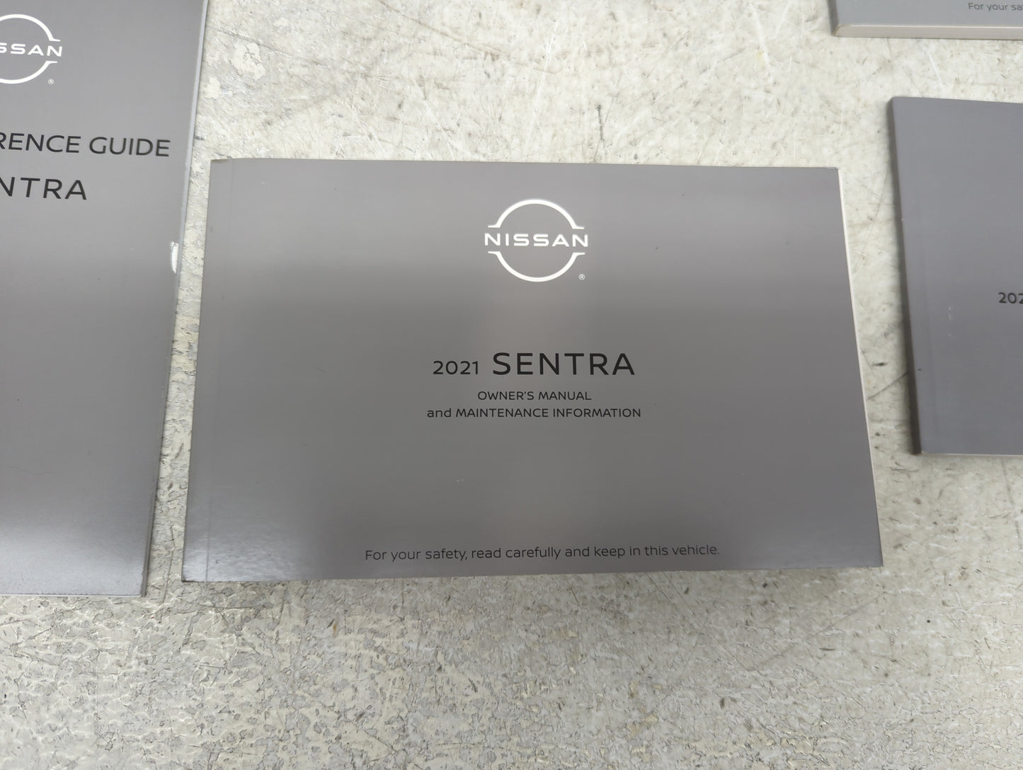 2021 Nissan Sentra Owners Manual Book Guide P/N:OM21EM-0B18U0 OEM Used Auto Parts - Oemusedautoparts1.com