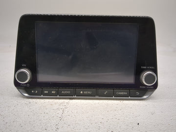 2020-2022 Nissan Sentra Radio AM FM Cd Player Receiver Replacement P/N:2591A6LW0A Fits Fits 2020 2021 2022 OEM Used Auto Par