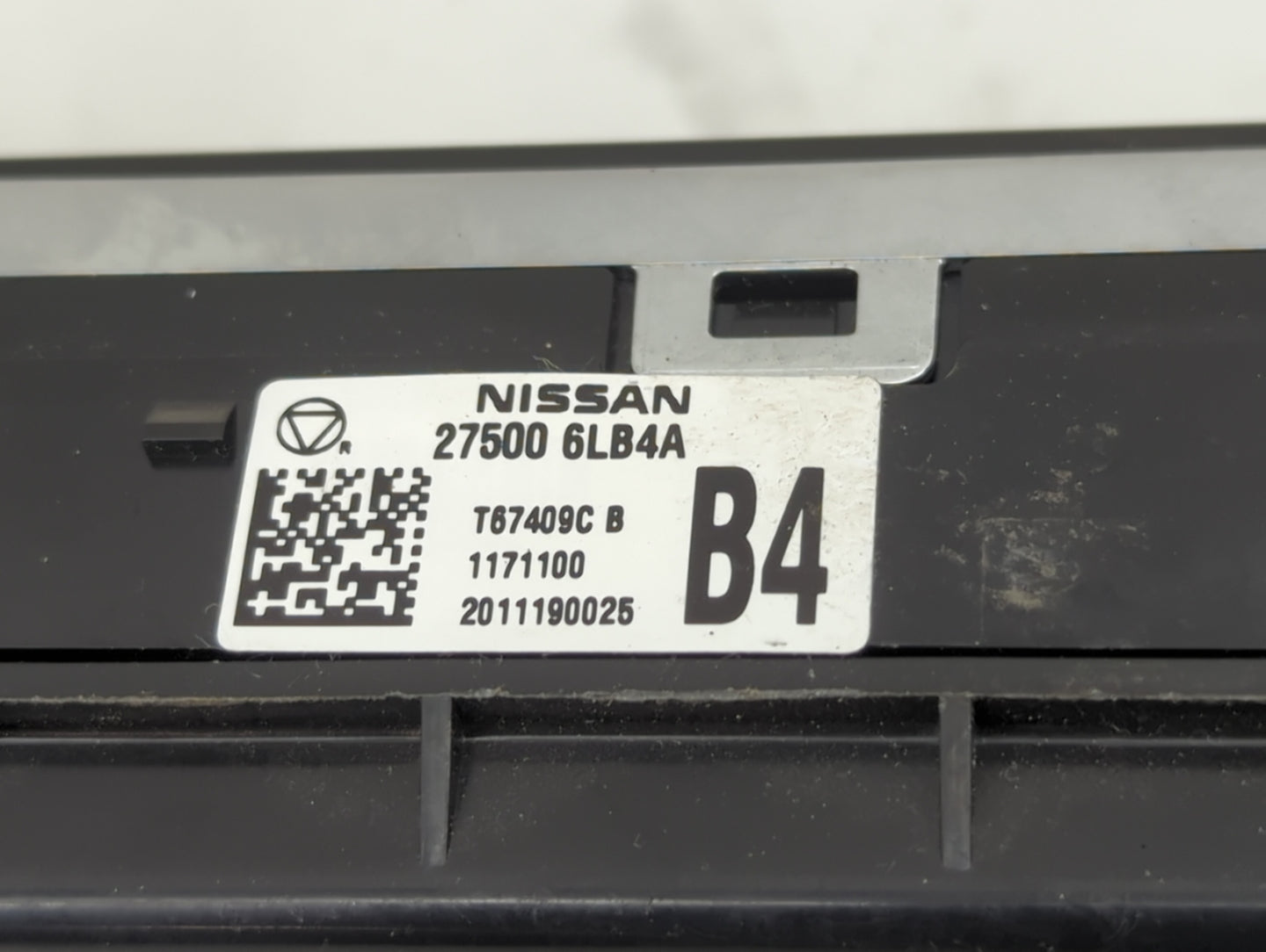 2021 Nissan Sentra Climate Control Module Temperature AC/Heater Replacement P/N:27500 6LB4A Fits OEM Used Auto Parts - Oemus