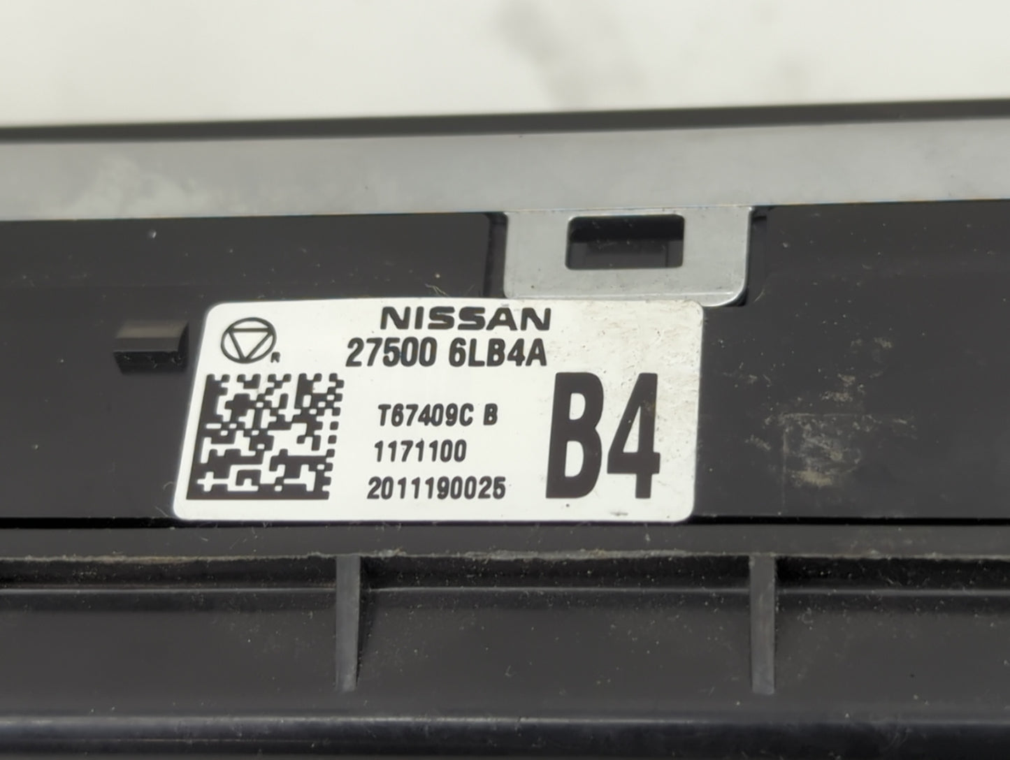 2021 Nissan Sentra Climate Control Module Temperature AC/Heater Replacement P/N:27500 6LB4A Fits OEM Used Auto Parts - Oemus
