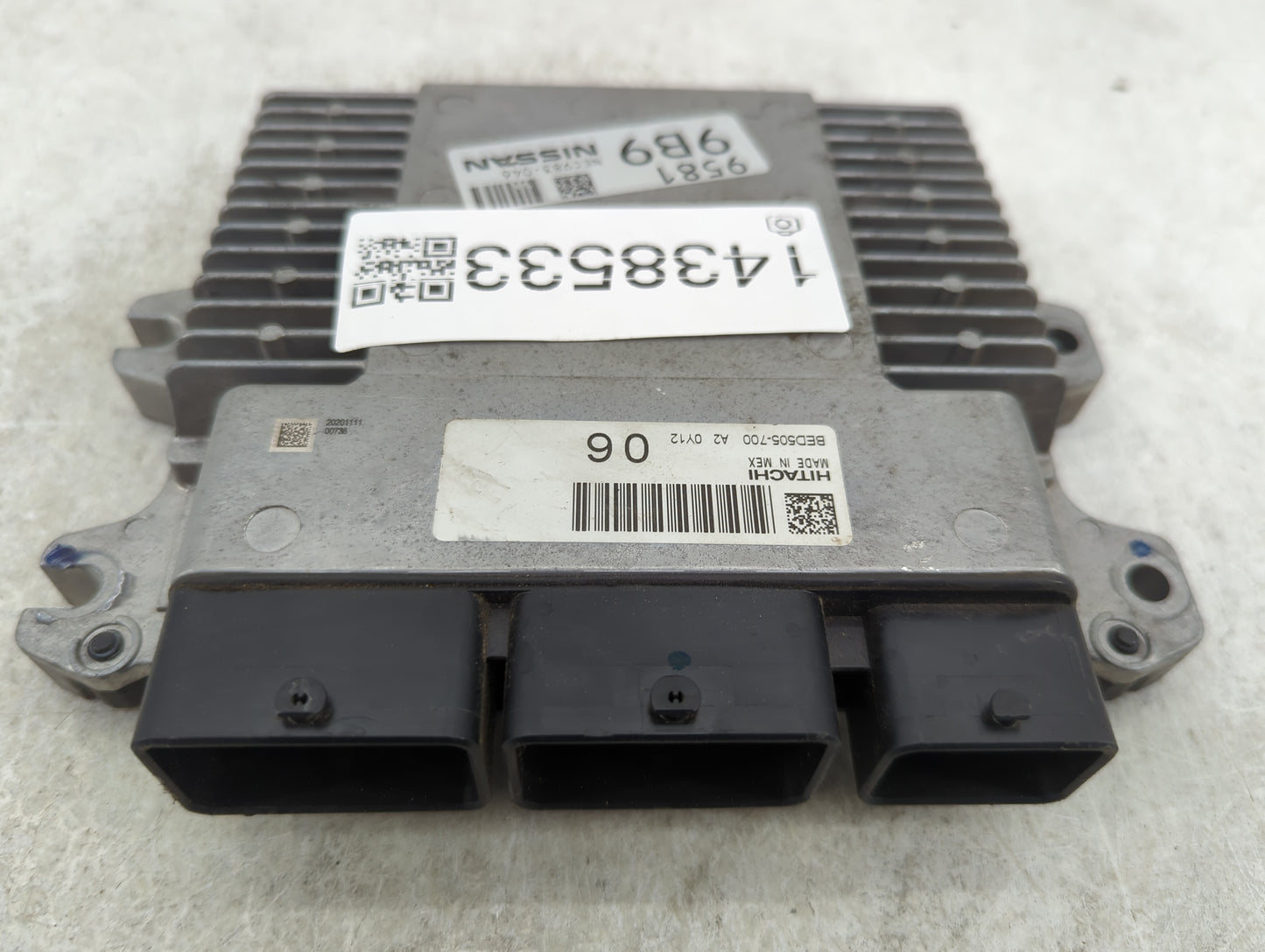 2021 Nissan Sentra PCM Engine Control Computer ECU ECM PCU OEM P/N:BED505-700 NEC983-046 Fits OEM Used Auto Parts - Oemuseda