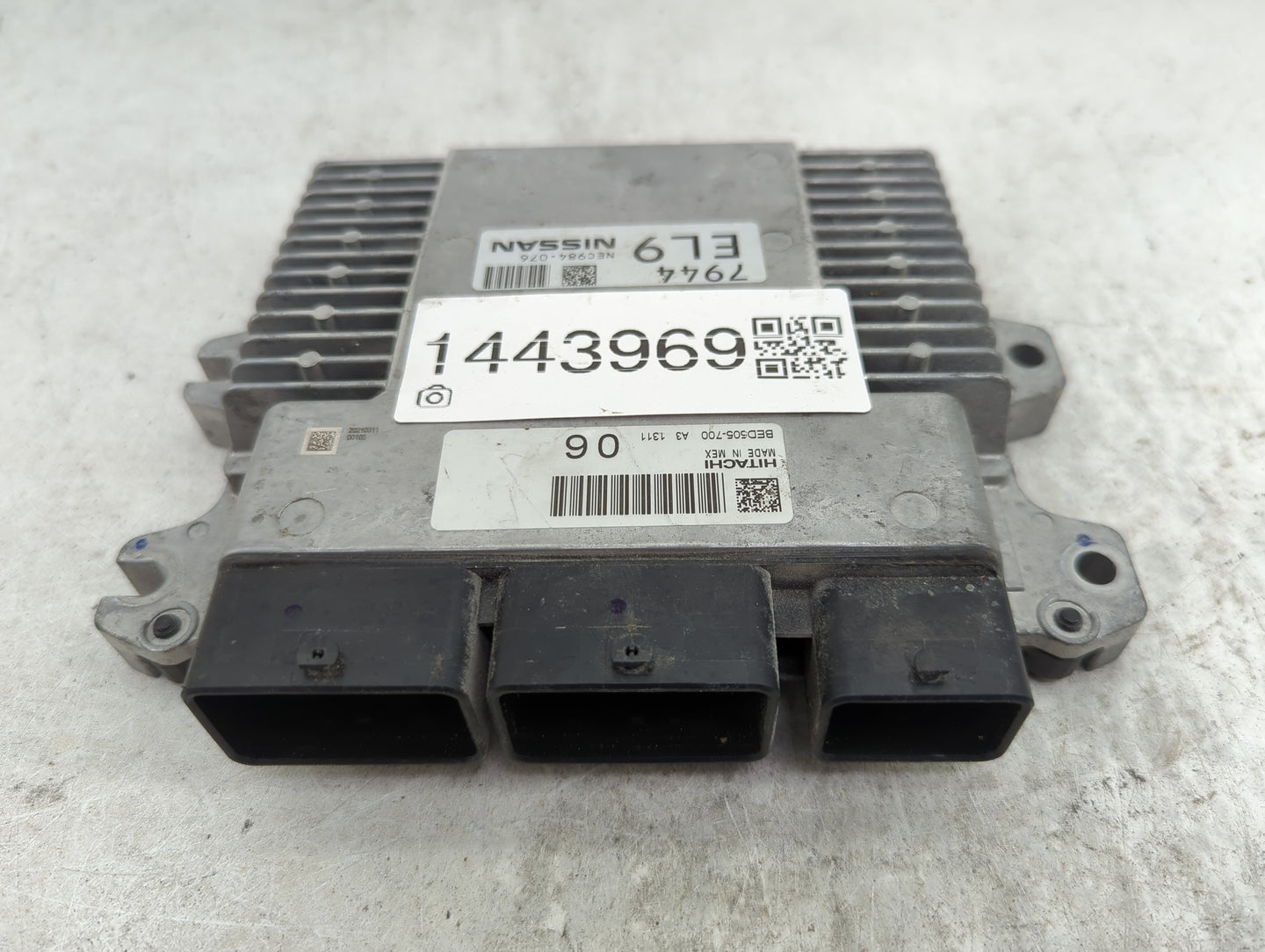 2020-2022 Nissan Sentra PCM Engine Control Computer ECU ECM PCU OEM P/N:NEC984-076 BED505-700 Fits Fits 2020 2021 2022 OEM U