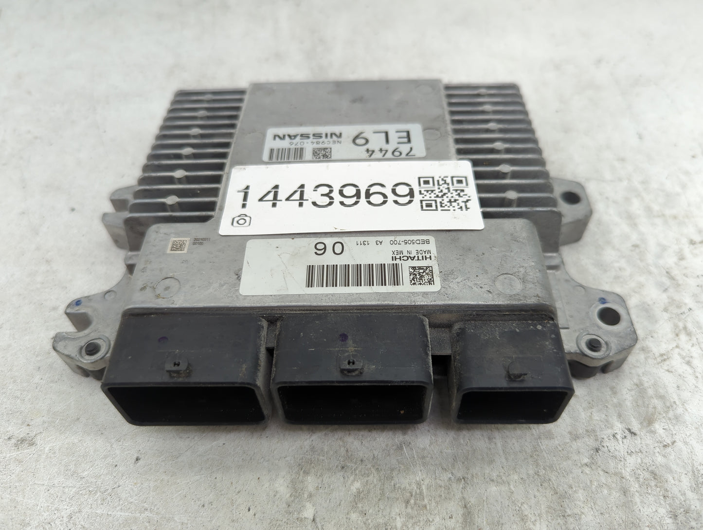 2020-2022 Nissan Sentra PCM Engine Control Computer ECU ECM PCU OEM P/N:NEC984-076 BED505-700 Fits Fits 2020 2021 2022 OEM U