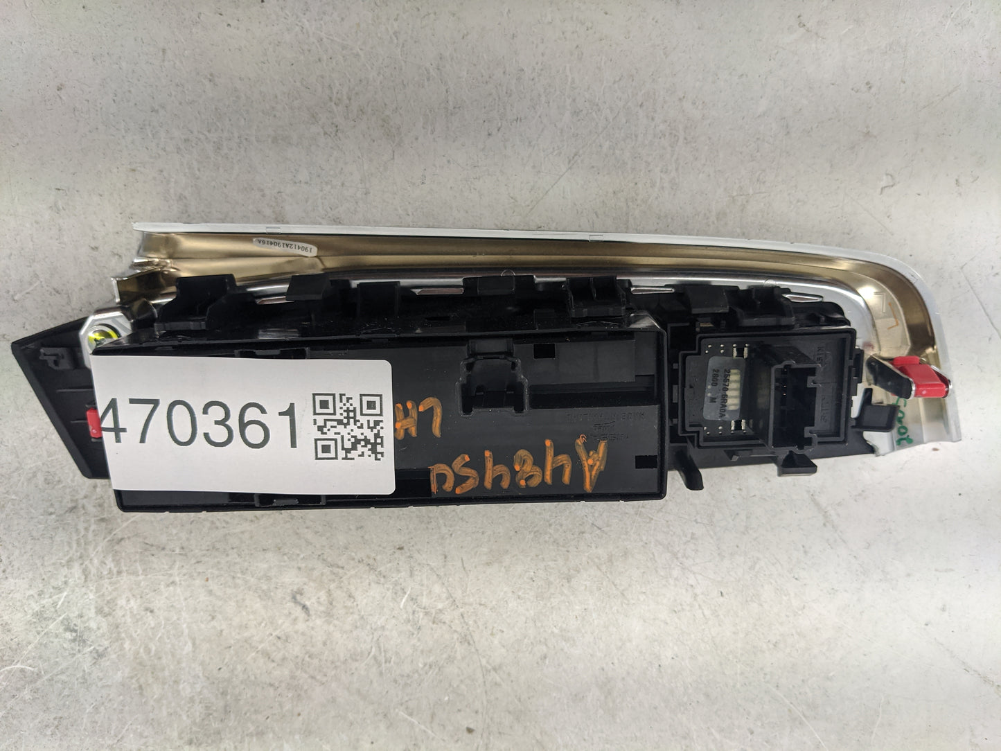 2020-2022 Nissan Sentra Master Power Window Switch Replacement Driver Side Left Fits Fits 2020 2021 2022 OEM Used Auto Parts