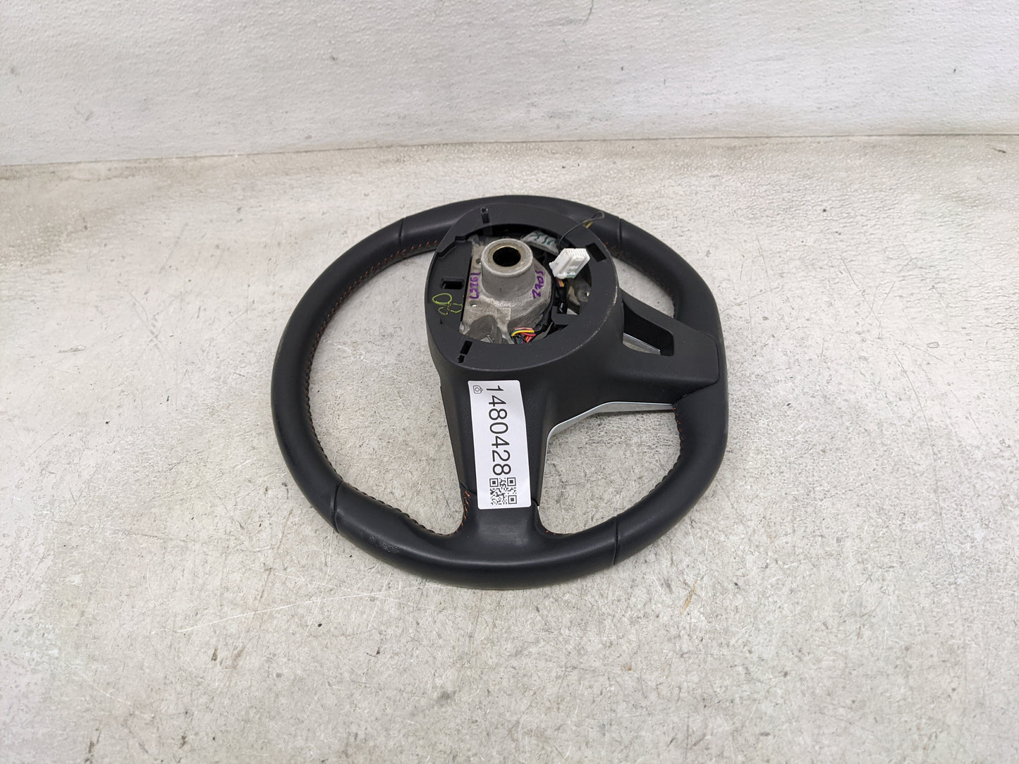 2021 Nissan Sentra Steering Wheel Oem Black - Oemusedautoparts1.com