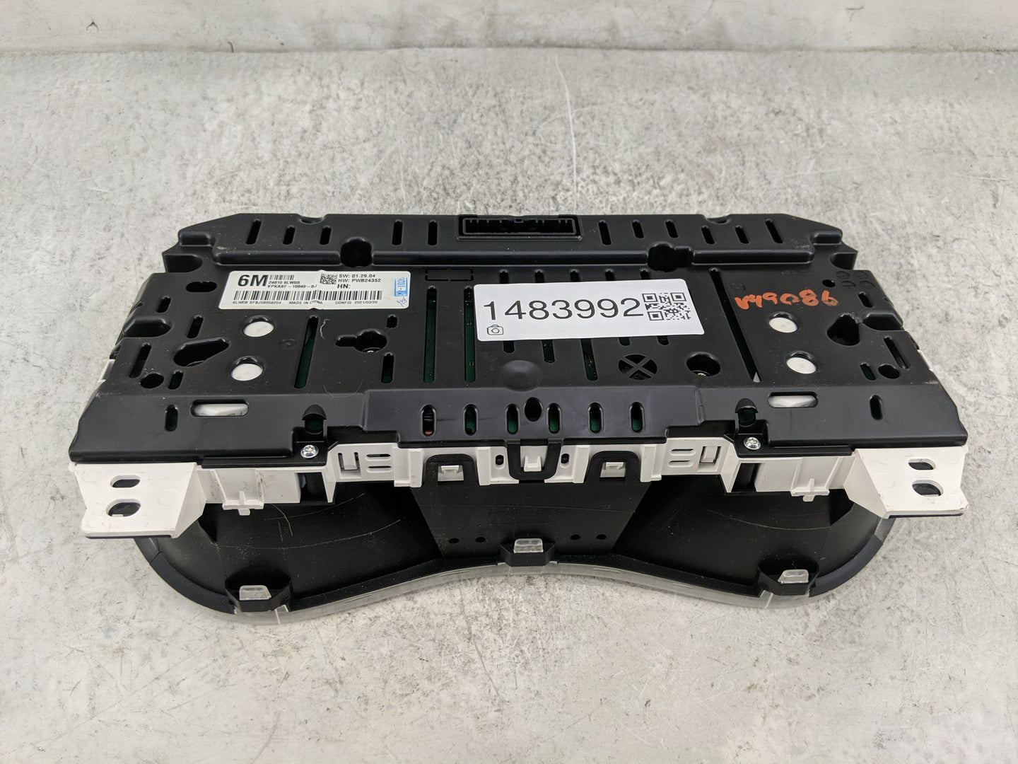 2022 Nissan Sentra Instrument Cluster Speedometer Gauges P/N:24810 6LW0B VPKASF-10849-BJ, PWB24352 Miles: Fits OEM Used Auto