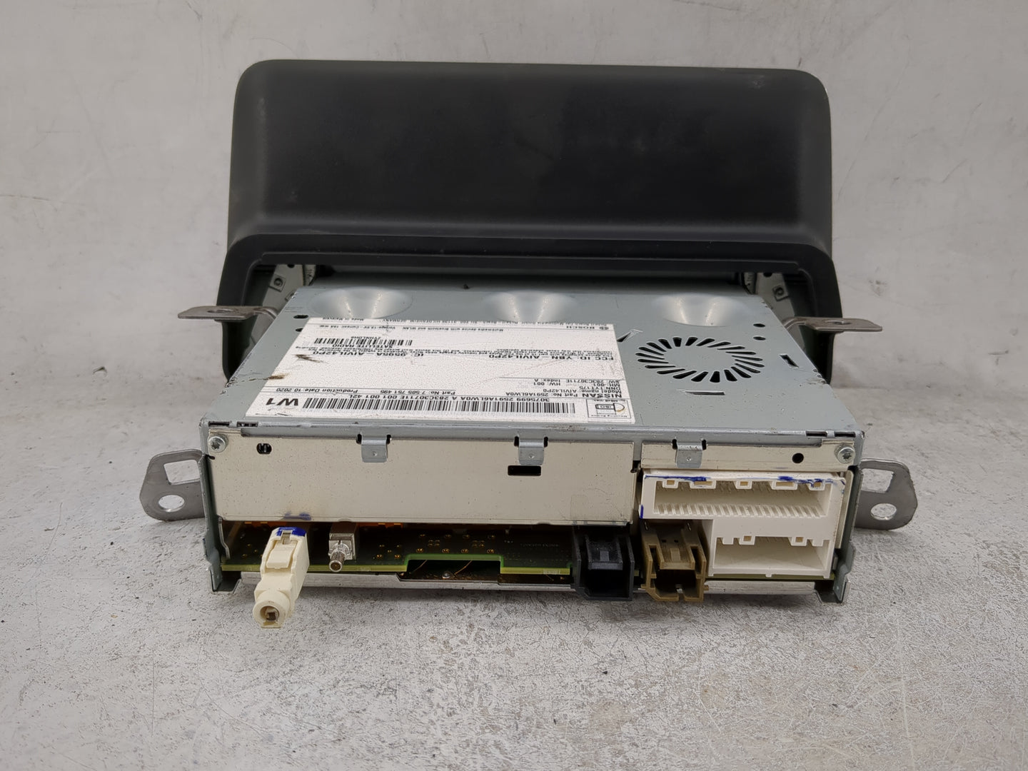 2020-2022 Nissan Sentra Radio AM FM Cd Player Receiver Replacement P/N:2591A6LW0A 7505751495, AIVIL42P0 Fits Fits 2020 2021 