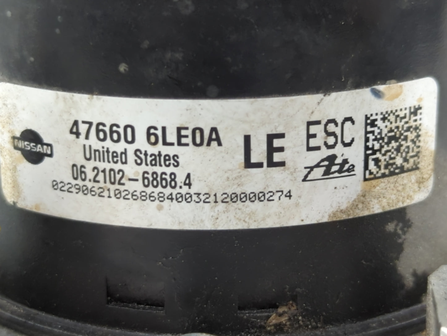 2020-2022 Nissan Sentra ABS Pump Control Module Replacement P/N:47660 6LE0A 47560 6LF0A Fits Fits 2020 2021 2022 OEM Used Au