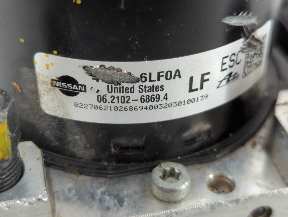 2020-2022 Nissan Sentra Anti-Lock Brake ABS Pump Module Actuator OEM Fits Fits 2020 2021 2022 OEM Used Auto Parts - Oemuseda