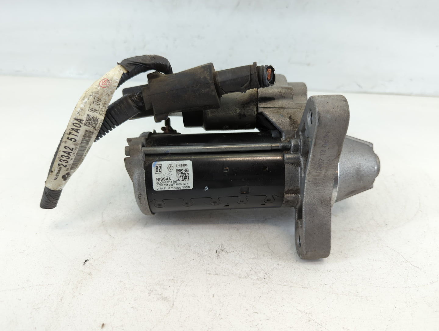 2020-2022 Nissan Sentra Car Starter Motor Solenoid OEM P/N:23300 6LB1A Fits Fits 2020 2021 2022 OEM Used Auto Parts - Oemuse