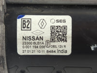 2020-2022 Nissan Sentra Car Starter Motor Solenoid OEM P/N:23300 6LB1A Fits Fits 2020 2021 2022 OEM Used Auto Parts - Oemuse