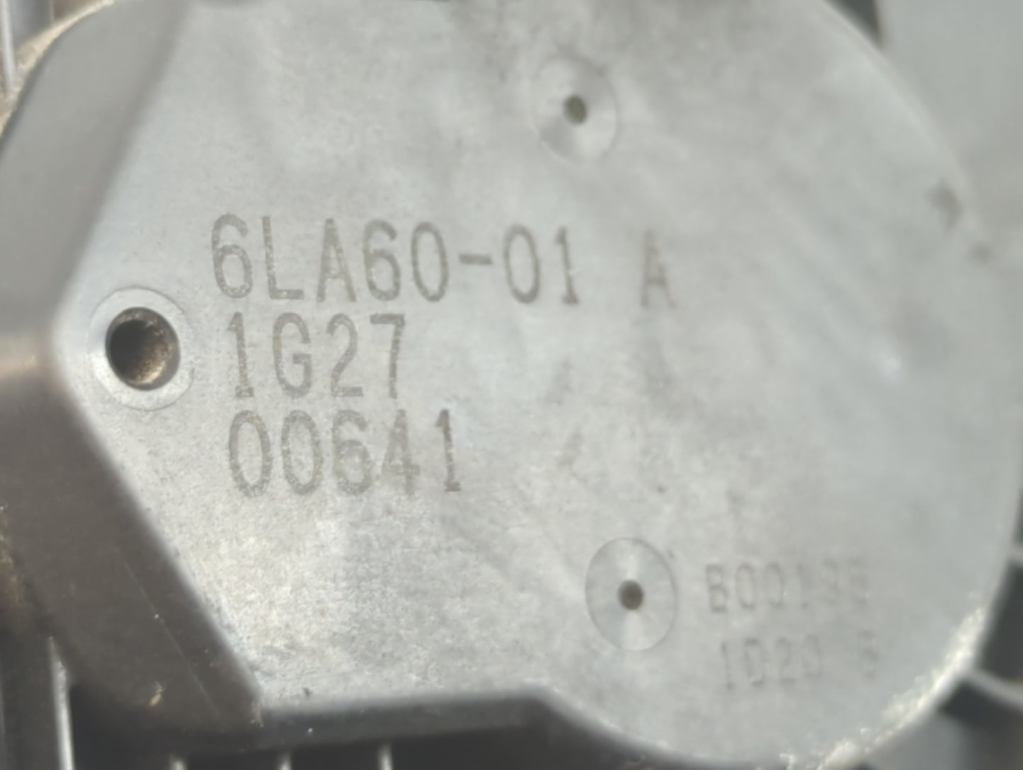 2020-2022 Nissan Sentra Throttle Body P/N:00641 1G27, 6LA60-01 A Fits Fits 2020 2021 2022 OEM Used Auto Parts - Oemusedautop