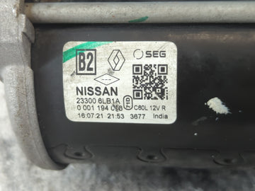 2020-2022 Nissan Sentra Car Starter Motor Solenoid OEM P/N:23300 6LB1A Fits Fits 2020 2021 2022 OEM Used Auto Parts