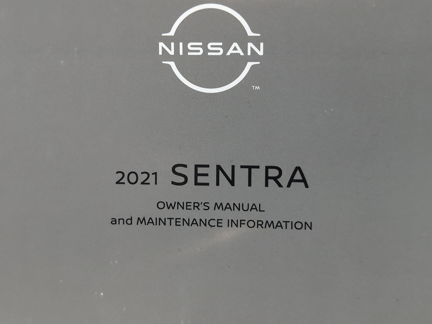 2021 Nissan Sentra Owners Manual Book Guide P/N:OM21EM 0B18U2 OEM Used Auto Parts - Oemusedautoparts1.com