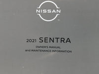 2021 Nissan Sentra Owners Manual Book Guide P/N:OM21EM 0B18U2 OEM Used Auto Parts - Oemusedautoparts1.com