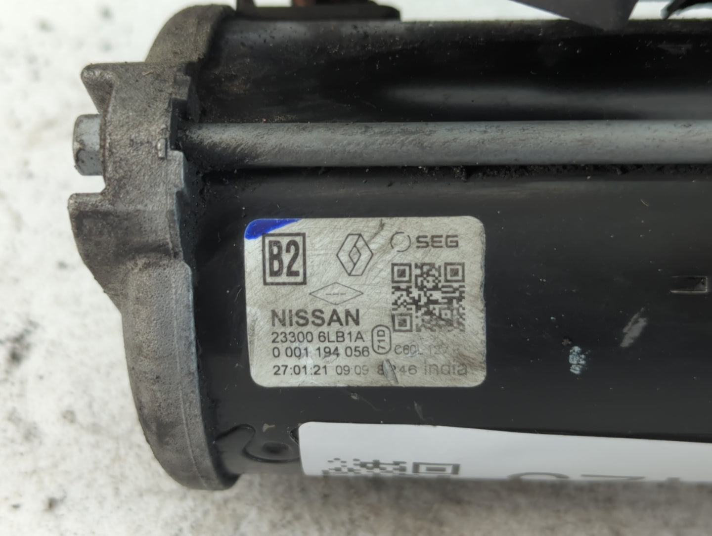 2020-2022 Nissan Sentra Car Starter Motor Solenoid OEM P/N:23300 6LB1A Fits Fits 2020 2021 2022 OEM Used Auto Parts - Oemuse