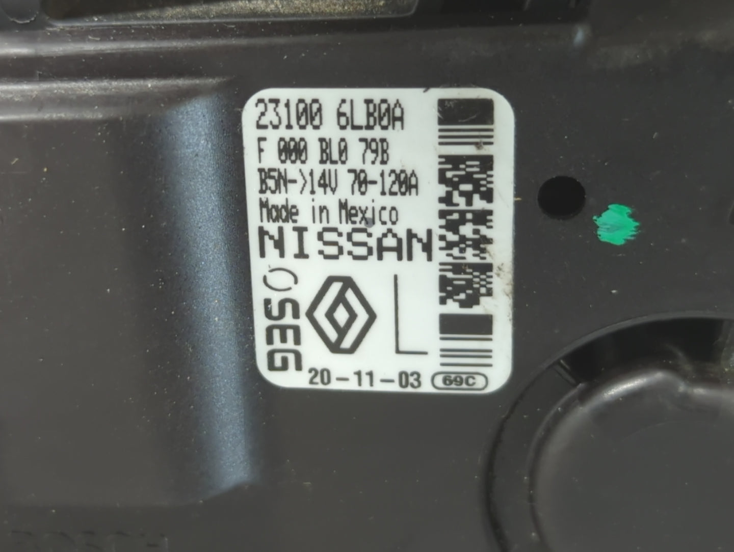 Nissan Sentra Air Conditioning A/c Ac Compressor Oem - Oemusedautoparts1.com