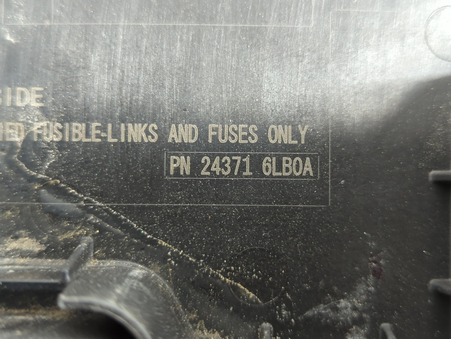 2020-2022 Nissan Sentra Fusebox Fuse Box Panel Relay Module P/N:24371 6LB0A Fits Fits 2020 2021 2022 OEM Used Auto Parts - O