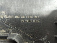 2020-2022 Nissan Sentra Fusebox Fuse Box Panel Relay Module P/N:24371 6LB0A Fits Fits 2020 2021 2022 OEM Used Auto Parts - O