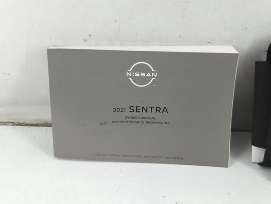 2021 Nissan Sentra Owners Manual Book Guide P/N:OM21EM 0B18U2 OEM Used Auto Parts