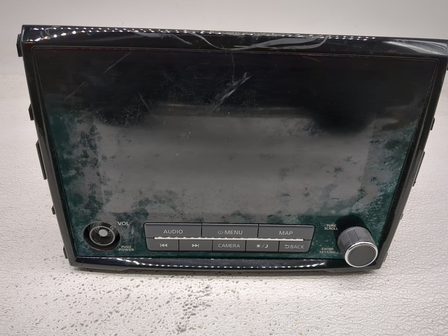 2021 Nissan Titan Radio AM FM Cd Player Receiver Replacement P/N:259159FY0A Fits OEM Used Auto Parts - Oemusedautoparts1.com