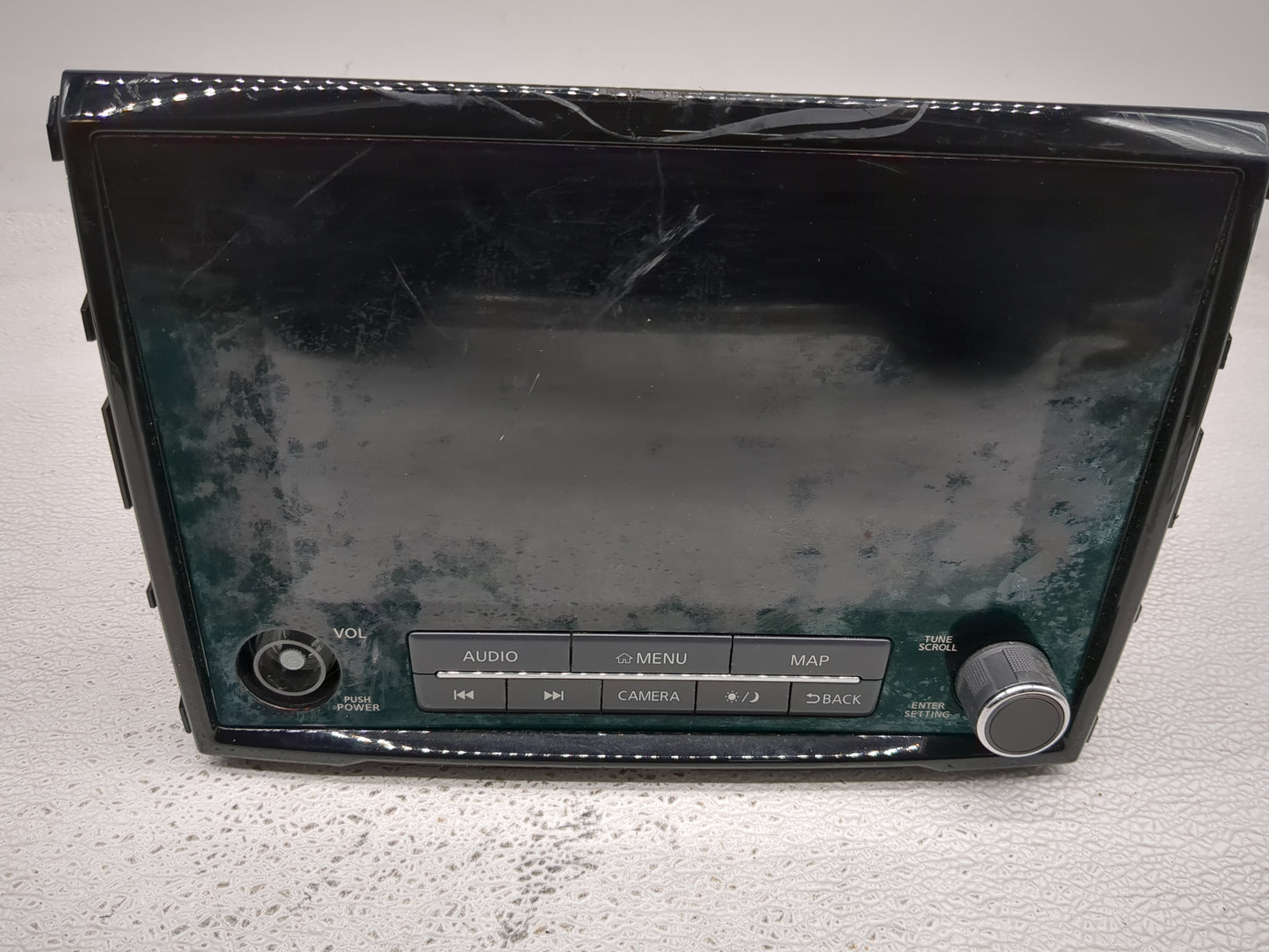 2021 Nissan Titan Radio AM FM Cd Player Receiver Replacement P/N:259159FY0A Fits OEM Used Auto Parts - Oemusedautoparts1.com
