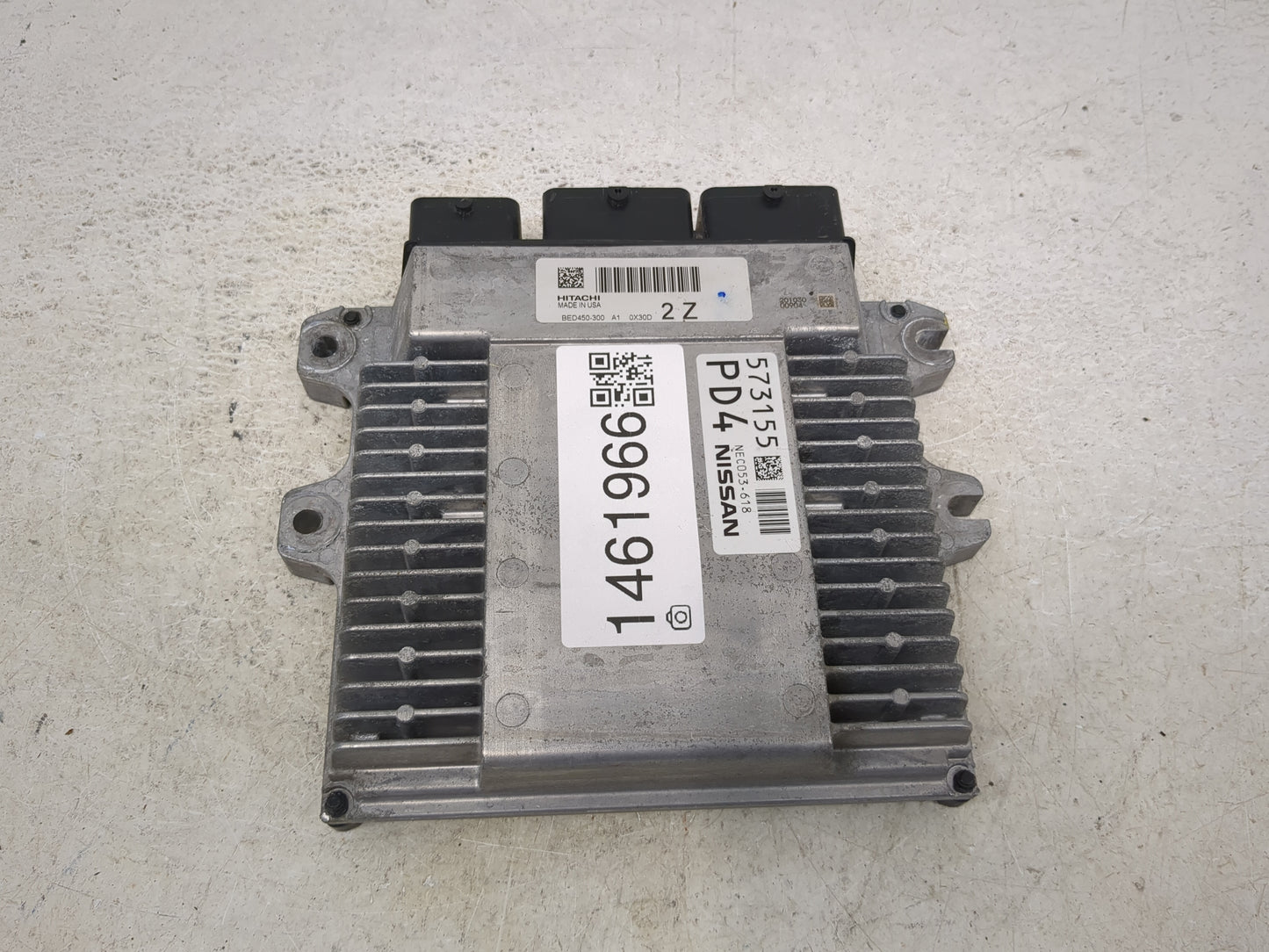 2020-2022 Nissan Titan PCM Engine Control Computer ECU ECM PCU OEM P/N:NEC053-618 Fits Fits 2020 2021 2022 OEM Used Auto Par