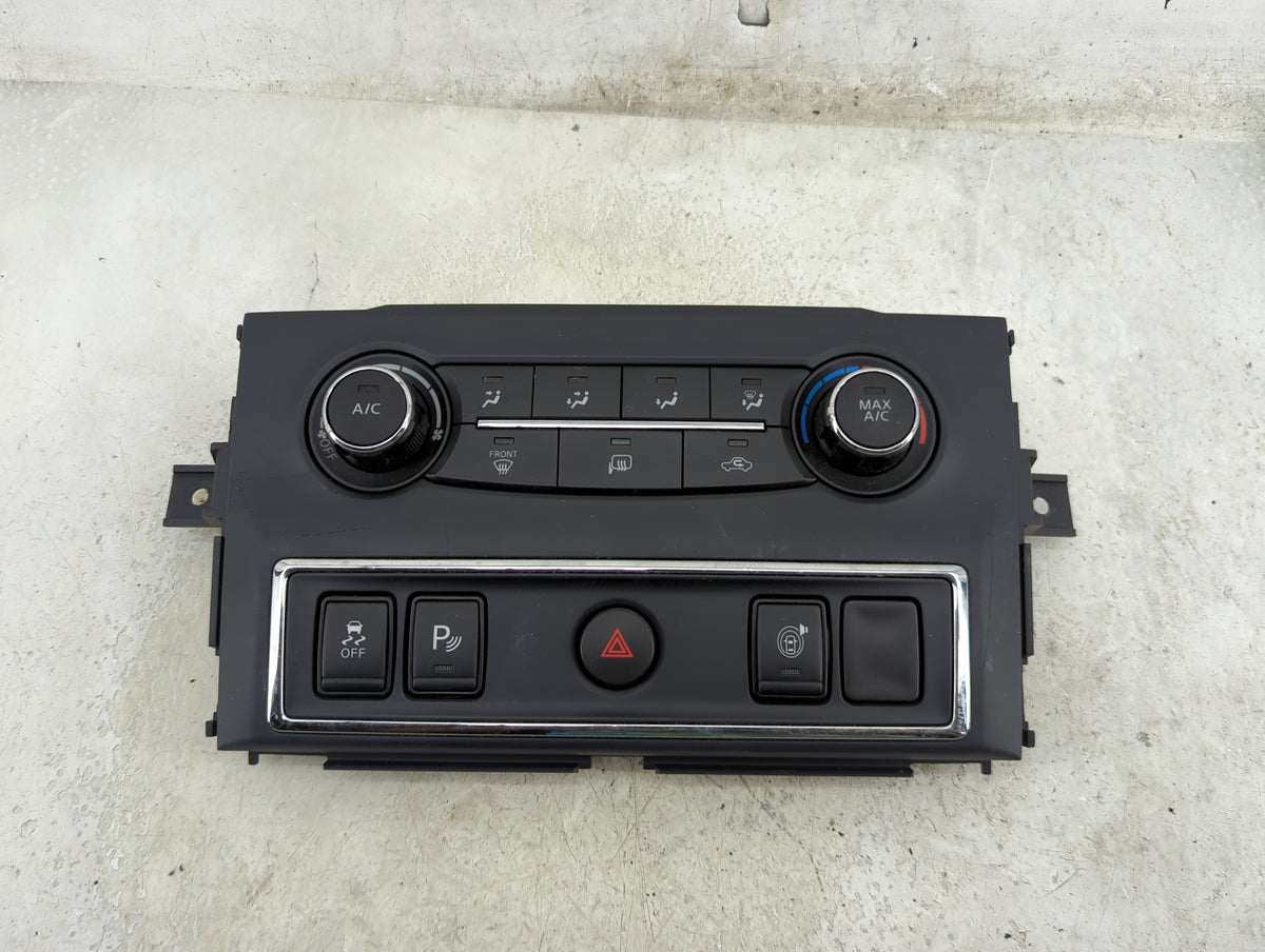 2019-2021 Nissan Titan Climate Control Module Temperature AC/Heater Replacement P/N:275109FV2A 275109FV2A--B Fits OEM Used A