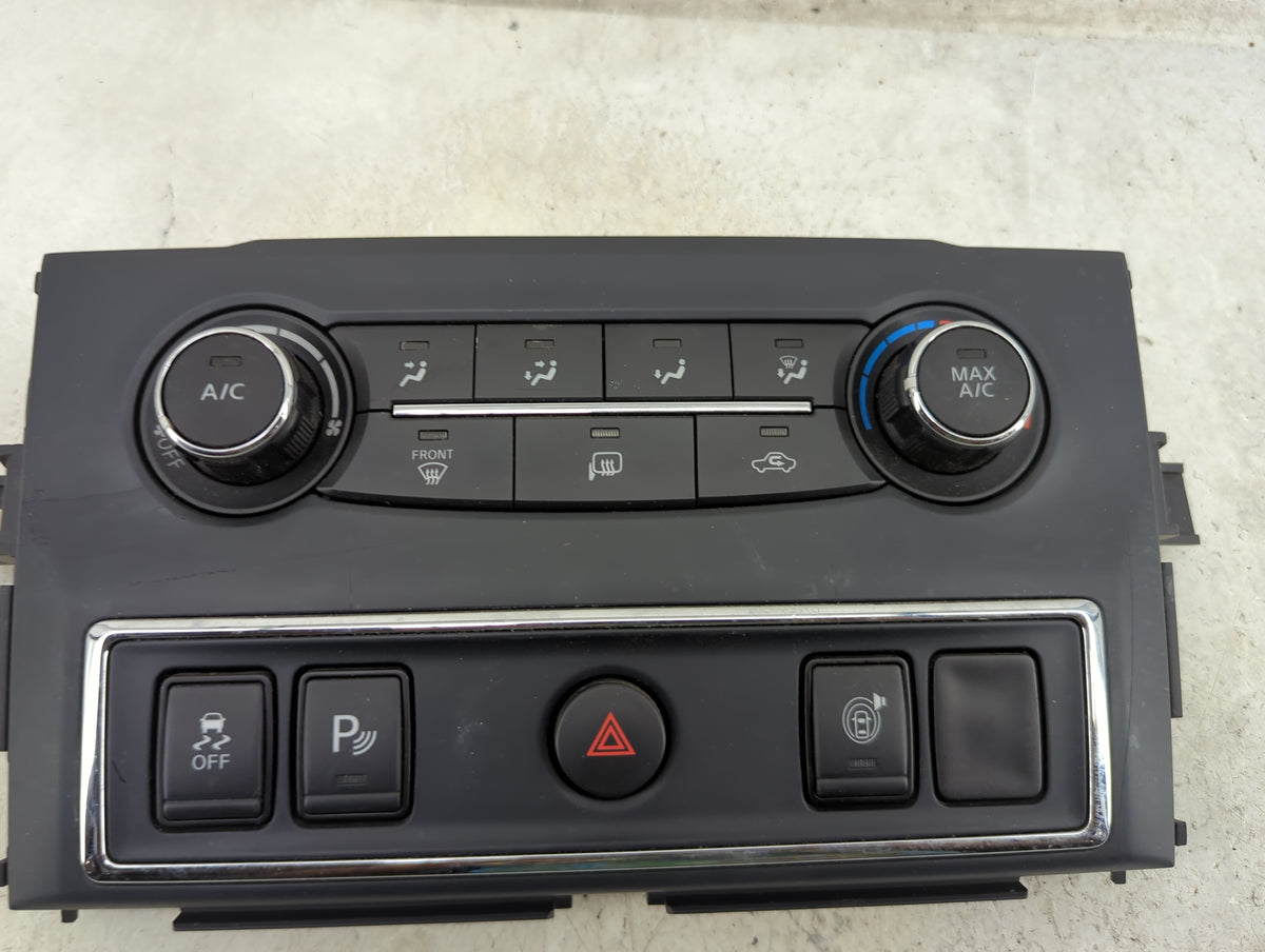 2019-2021 Nissan Titan Climate Control Module Temperature AC/Heater Replacement P/N:275109FV2A 275109FV2A--B Fits OEM Used A
