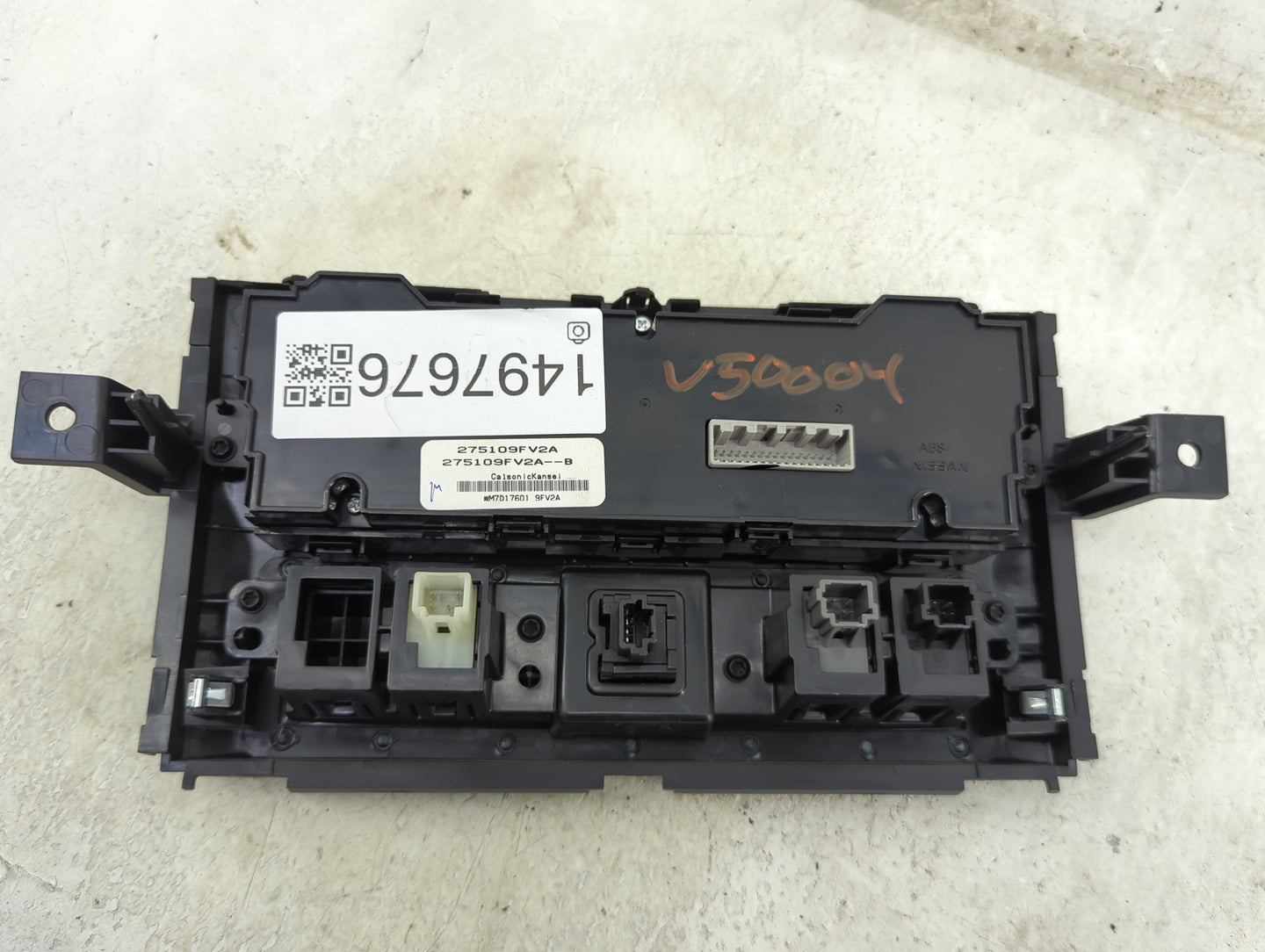 2019-2021 Nissan Titan Climate Control Module Temperature AC/Heater Replacement P/N:275109FV2A 275109FV2A--B Fits OEM Used A