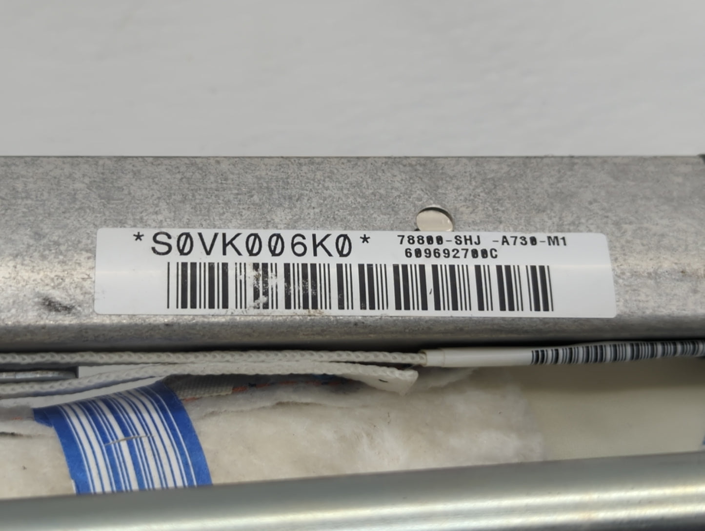 2016-2021 Nissan Titan Xd Passenger Curtain Air Bag Oem - Oemusedautoparts1.com