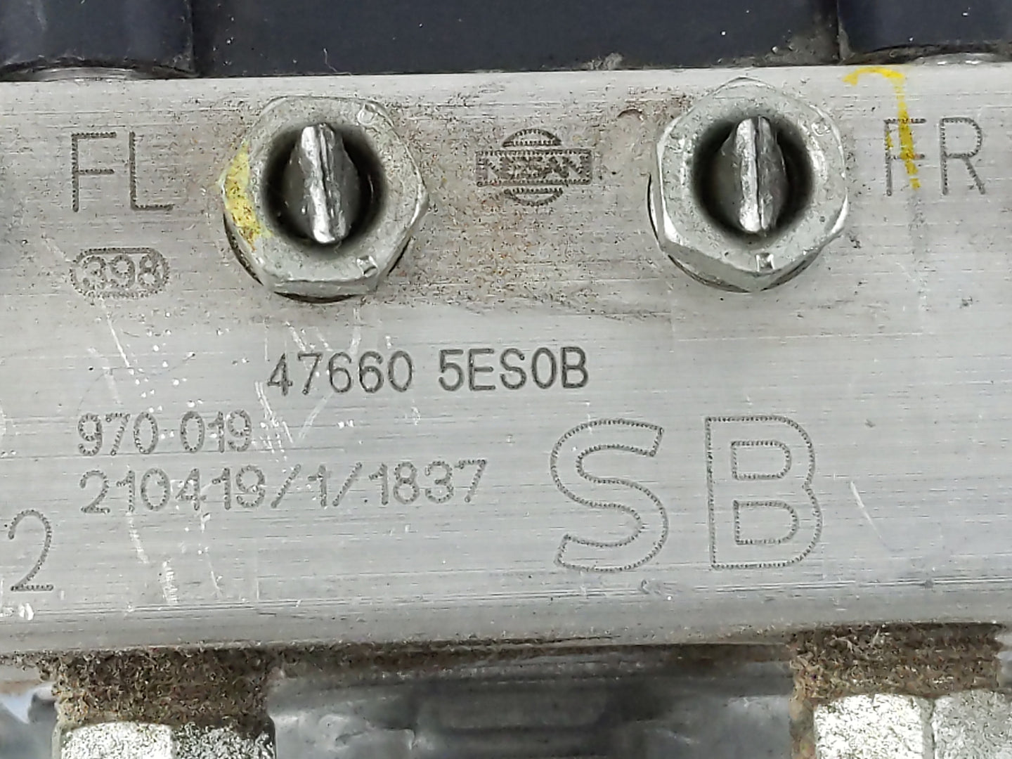 2020-2022 Nissan Versa ABS Pump Control Module Replacement P/N:47660 5ES0B Fits Fits 2020 2021 2022 OEM Used Auto Parts - Oe