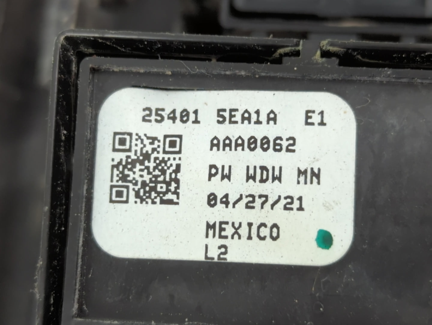 2020-2022 Nissan Versa Master Power Window Switch Replacement Driver Side Left P/N:25401 5EA1A Fits Fits 2020 2021 2022 OEM 