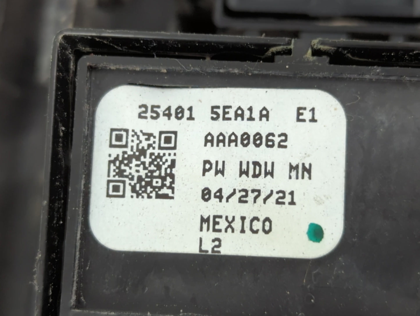 2020-2022 Nissan Versa Master Power Window Switch Replacement Driver Side Left P/N:25401 5EA1A Fits Fits 2020 2021 2022 OEM 