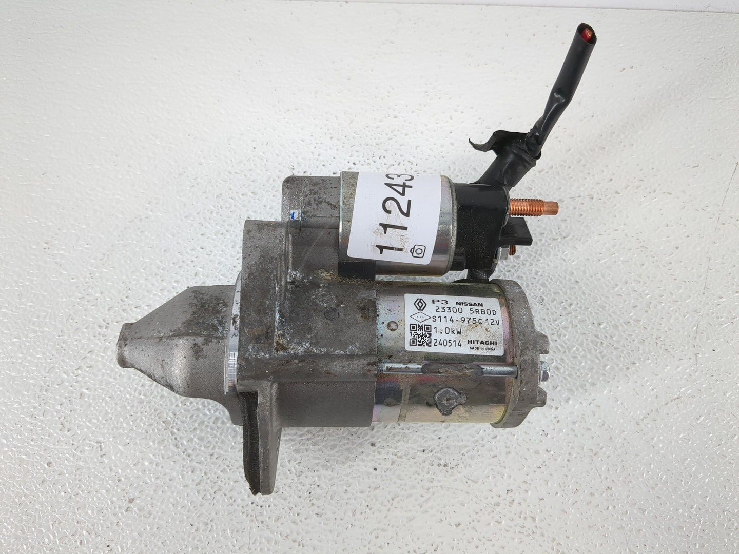 2020-2022 Nissan Versa Car Starter Motor Solenoid OEM P/N:23300 5RB0D Fits Fits 2019 2020 2021 2022 OEM Used Auto Parts - Oe