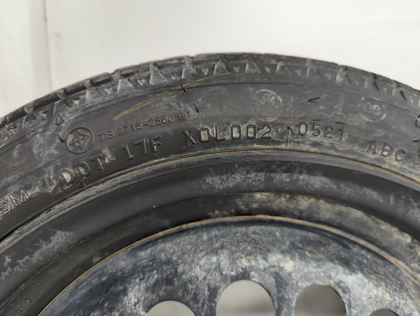 2020-2022 Nissan Versa Spare Donut Tire Wheel Rim Oem - Oemusedautoparts1.com