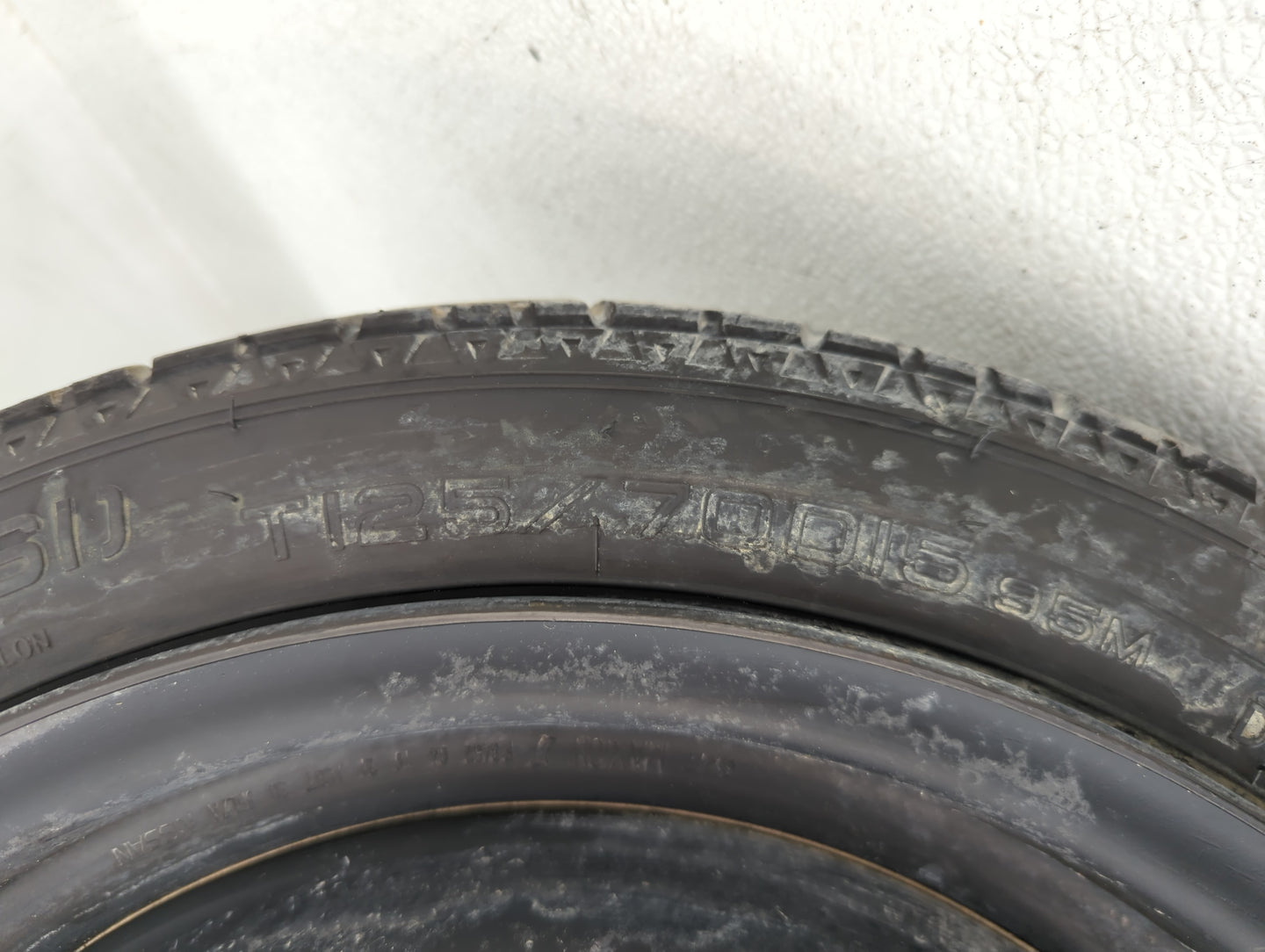 2020-2022 Nissan Versa Spare Donut Tire Wheel Rim Oem - Oemusedautoparts1.com