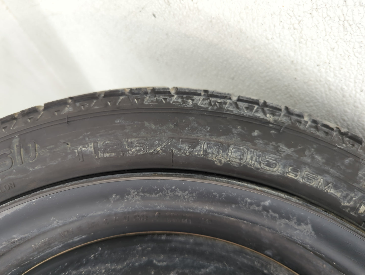 2020-2022 Nissan Versa Spare Donut Tire Wheel Rim Oem - Oemusedautoparts1.com