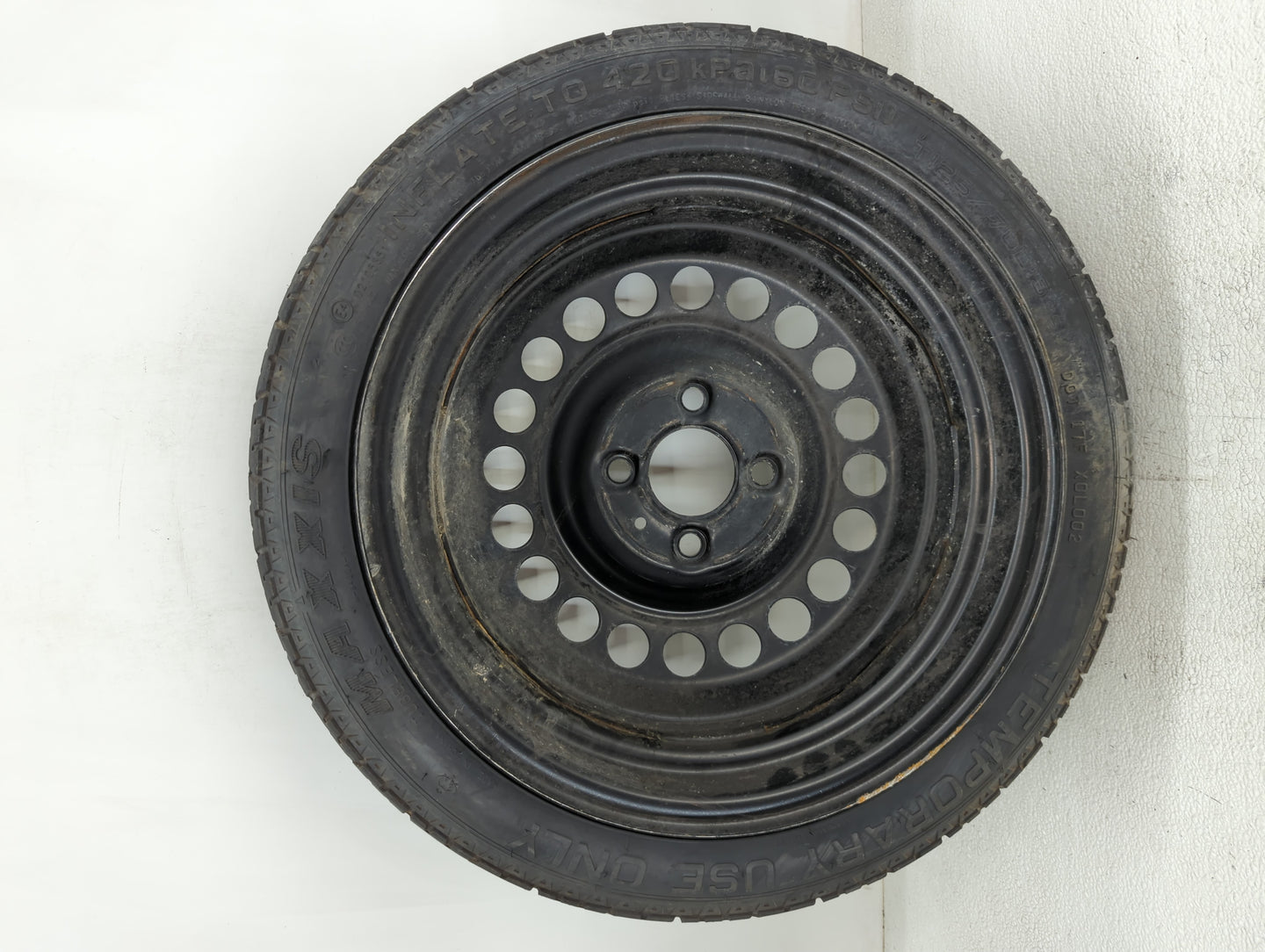 2020-2022 Nissan Versa Spare Donut Tire Wheel Rim Oem - Oemusedautoparts1.com