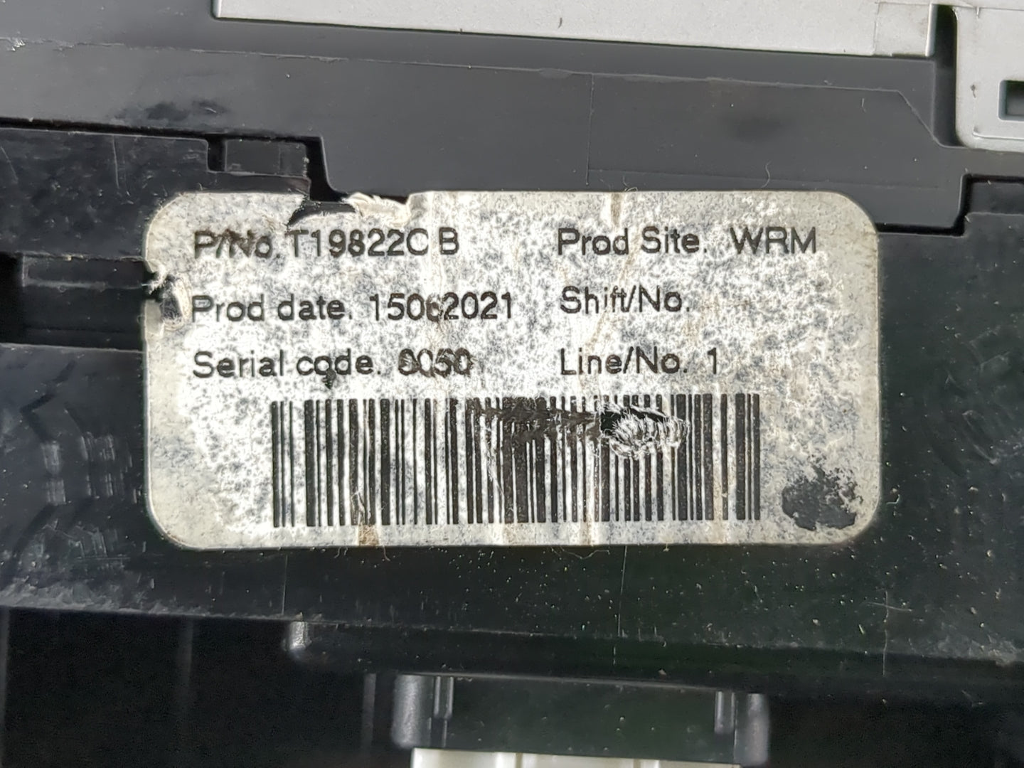 2021 Nissan Versa Climate Control Module Temperature AC/Heater Replacement P/N:T198220B Fits OEM Used Auto Parts - Oemusedau