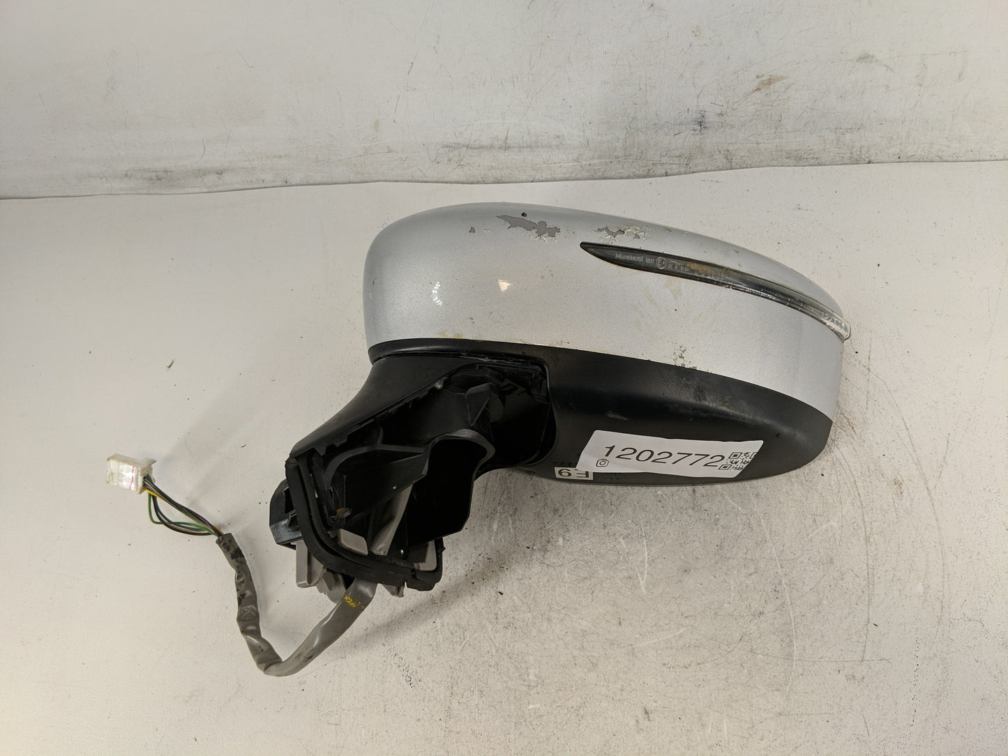 2020-2022 Nissan Versa Side Mirror Replacement Driver Left View Door Mirror P/N:E4044622 Fits Fits 2020 2021 2022 OEM Used A