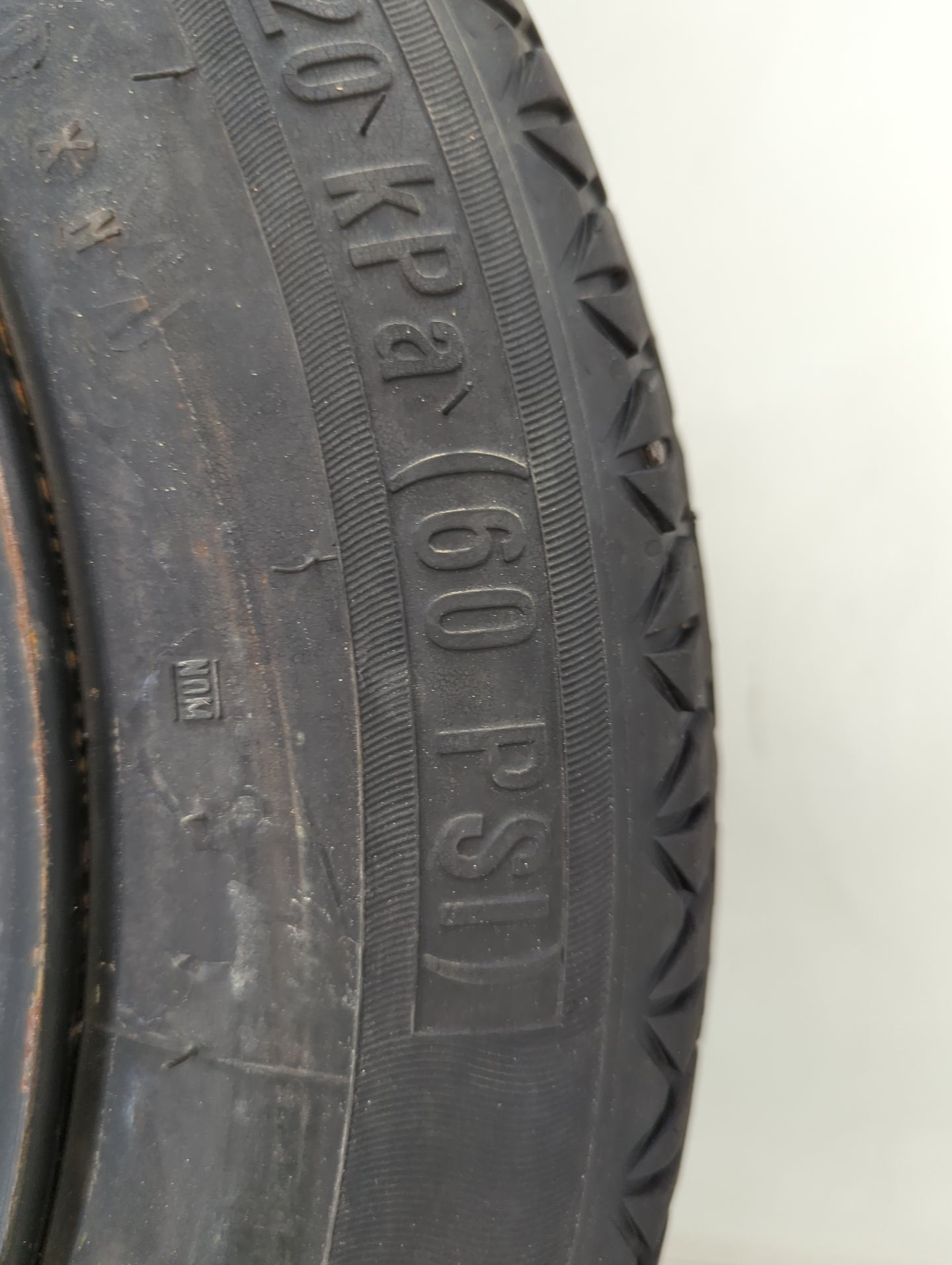 2020-2022 Nissan Versa Spare Donut Tire Wheel Rim Oem - Oemusedautoparts1.com