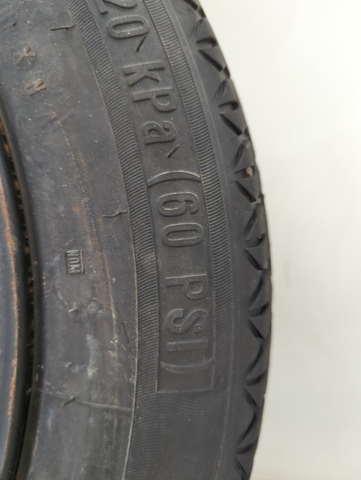 2020-2022 Nissan Versa Spare Donut Tire Wheel Rim Oem - Oemusedautoparts1.com